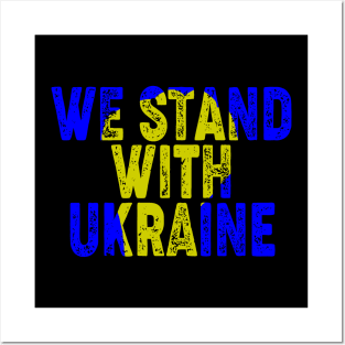 SUPPORT UKRAINE #1 Posters and Art